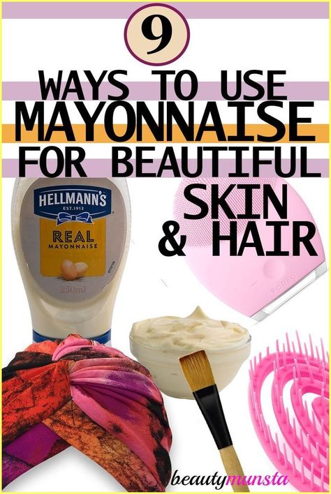 Beauty is not a competition; it's a celebration of diversity. #BeautyTips #skincare #haircare #BeautySecrets Mayo For Hair, Mayonnaise Hair Treatments, Mayonnaise Hair Mask, Mayonnaise For Hair, Natural Beauty Hacks, Carrier Oils For Skin, Diy Face Cream, Hair Care Recipes, Diy Skin Care Recipes