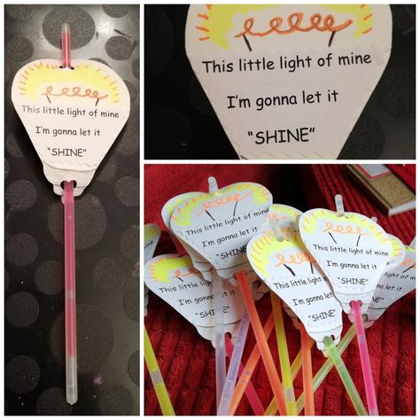 Let Your Light Shine Party Theme, Be The Light Gift Ideas, Light Party Crafts For Kids, Bible Theme Classroom, Let Your Light Shine Decorations, Let Your Light Shine Craft Preschool, Shine Your Light Craft, Let Your Light Shine Classroom Theme, Shine For Jesus Craft