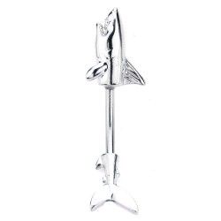 Split Shark Belly Ring $7.99 Belly Button Piercing Jewelry, Pregnancy Belly Rings, Gold Belly Ring, Cartilage Jewelry, Belly Button Jewelry, Nose Studs, Navel Jewelry, Eyebrow Piercing, Belly Jewelry