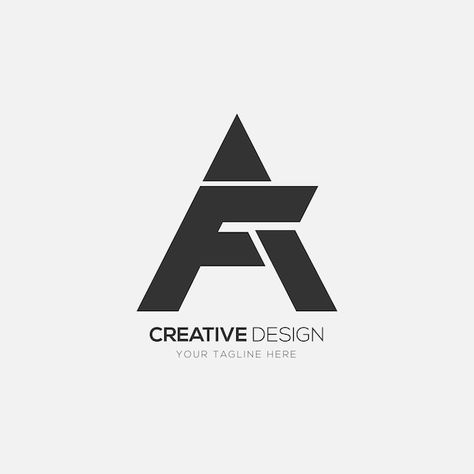 Letter A Logo Design Ideas, Fa Logo, Gym Marketing, Af Logo, Academy Logo, Business Web Design, Illustrator Vector, Instagram Creative Ideas, Clinic Design