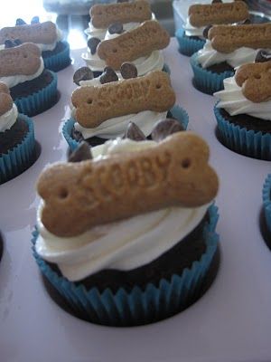 Smores Scooby Snack Cupcakes Vet Party, Scooby Doo Birthday Cake, Scooby Doo Cake, Yoda Birthday, S Mores Cupcakes, Scooby Doo Birthday Party, Scooby Doo Halloween, Smores Cupcakes, Dog Themed Parties