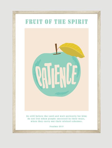 Fruits Of The Spirit Decor, Fruit Of The Spirit Poster Printable, Fruit Of The Spirit Art, Fruit Of The Spirit Diy Wall Art, Fruit Of The Spirit Printable Wall Decor, Fruit Of The Spirit Printable, Fruit Of The Spirit Galatians 5:22-23, Fruits Of The Spirit, Christian Art Print