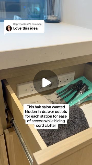 Docking Drawer™ on Instagram: "🤔 What do you think? Could your salon use a makeover?  Designed in a single compact size for simple specification ✨ Docking Drawer enhances the organization and functionality of your spaces.  #salon #hairsalon #barbershop #salonorganization #organized #organizationhacks" Salon Station Organization Ideas, Hair Station Ideas Home, Salon Station Organization, Salon Station Ideas, Salon Organization Ideas, Docking Drawer, Hair Stations, Hide Cords, Salon Stations