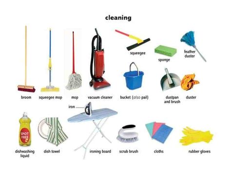 English Vocabulary: House Cleaning :) – ESL Buzz Picture Vocabulary, Noun Definition, Broom Closet, Esl Vocabulary, English Vocab, English Fun, Cleaning Items, Grammar And Vocabulary, Learn English Vocabulary