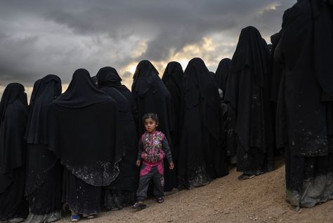 Photo by @lynseyaddario | A humanitarian crisis emerges as ISIS falls in northern Syria. Women and children, relatives of ISIS members who… Syria, National Geographic, Instagram Photo, On Instagram, Instagram