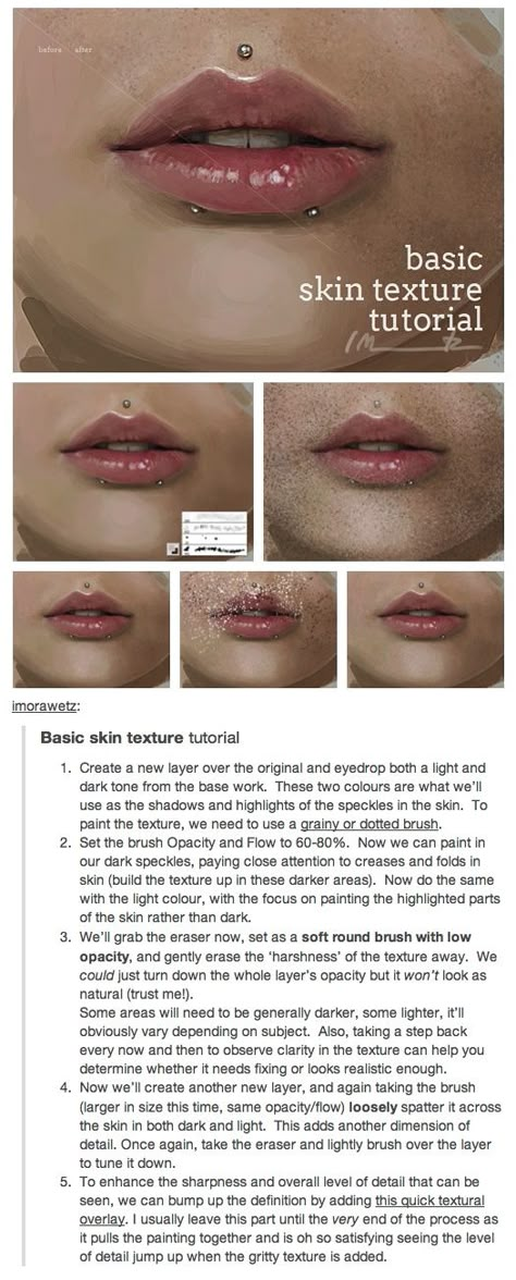 Texture Tutorial, Skin Painting, Digital Art Tutorials, Skin Paint, Photoshop Painting, Art Help, Digital Painting Tutorials, Art Texture, Digital Paintings