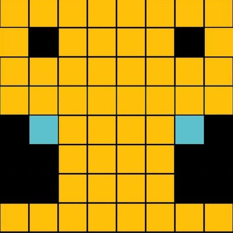 Minecraft Mob Heads Grid, Minecraft Paintings In Game Grid, Minecraft Bee Painting, Cross Stitch Patterns Minecraft, Minecraft Painting Grid, Minecraft Bee Pixel Art, Pixel Art Grid Minecraft, Pixel Art 8x8, 8x8 Pixel Art