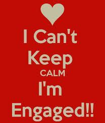 Im Engaged, Crazy Wedding, Cant Keep Calm, Keep Calm Quotes, Let's Get Married, Calm Quotes, Truth Of Life, The Keep, Quotes That Describe Me