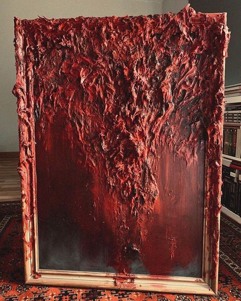 Art Bizarre, Embossed Wall, Psy Art, Blood Art, Diy Decor Ideas, Home Diy Ideas, Budget Home, Home Diy Decor, Gcse Art