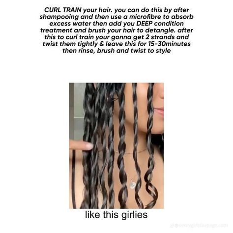 How To Turn Straight Hair Curly, Curly Hair Advice, Wavy Hair Tips, Curly Hair Care Routine, Hair Curling Tips, Curly Hair Videos, Curly Hair Problems, Hair Growing Tips, Hair Advice