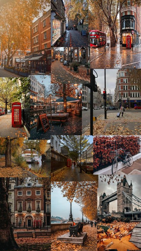 Autumn Aesthetic London, Fall Wallpaper Aesthetic Laptop, Sweater Weather Aesthetic, Fall Wallpaper Ideas, London Halloween, How To Fold Napkins, Fold Napkins, Desktop Wallpaper Fall, London Autumn