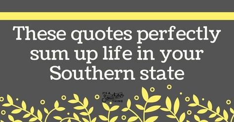 These quotes perfectly sum up life in your Southern state Southern Quotes, Southern Expressions, Fort Valley State University, Southern Accents, Southern States, Hank Williams Jr, Southern Sayings, Hank Williams, Sum Up