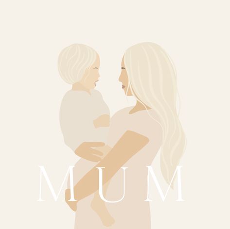 Mom Illustration, Motherhood Graphic Design, Mother Illustration Character, Mom Life Illustration, Pregnant Women Illustration Art, Pregnant Mom Illustration, Motherhood Illustration, Pregnancy Illustration, Birthday Presents For Girls