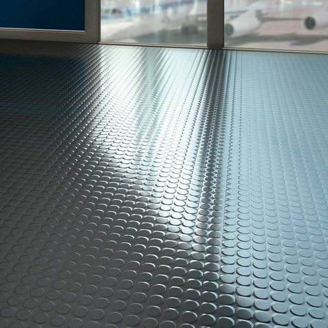 Polymax CIRCA Ultra | Premium Studded flooring Rubber Flooring Bathroom, Wooden Kitchen Floor, Rolled Rubber Flooring, Non Slip Bathroom Flooring, Rubber Floor Tiles, Gym Flooring Rubber, Rubber Tiles, Shower Floor Tile, Manhattan Project