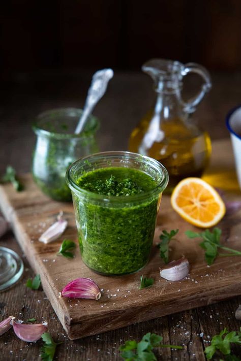 Seekh Kebabs, Parsley Sauce, Cilantro Chutney, Garlic Chutney, Sweet Potato Gnocchi, Baked Veggies, Cilantro Sauce, Green Chutney, Chimichurri Sauce