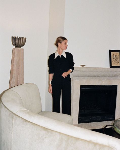 Neptune Papers | Designer Sophie Buhai photographed in her Los Angeles studio, designed with Gabriela Rosales of Formative Modern, photographed by Jesper… | Instagram European Home, Cherry Wine, Sophie Buhai, I Love Your, Studio Interior, Teacher Outfits, So Grateful, Boho Vibe, Minimal Fashion