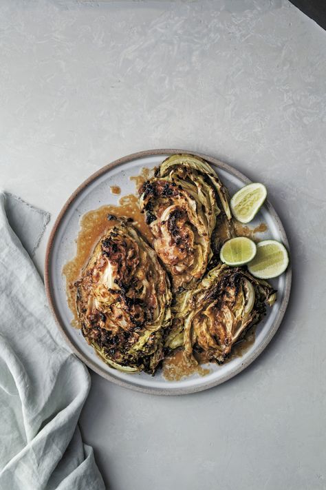 An online magazine for today's home cook, reporting from the front lines of dinner. Charred Cabbage, Clean Eating Side Dishes, Buttered Cabbage, Miso Recipe, Miso Butter, Lime Recipes, Vegetarian Cabbage, Green Cabbage, Cabbage Recipes