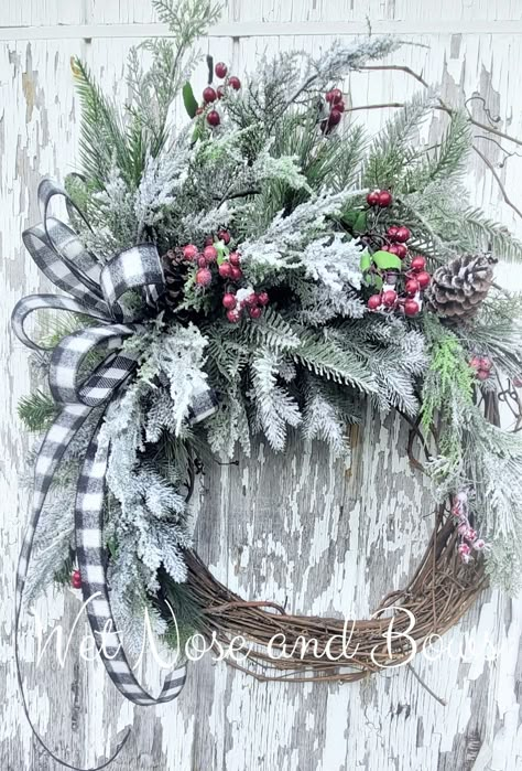 Farmhouse winter decor