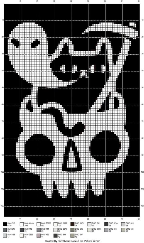 Pixel Art Black And White, Pixel Art Cat, Tapestry Black And White, Black And White Tapestry, Duplicate Stitch, Grid Patterns, Graph Crochet, Halloween Cross Stitch Patterns, Pixel Crochet