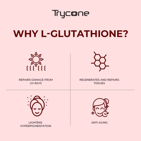 Trycone L-Glutathione benefits Sulphoraphane Benefits, L-glutathione Benefits, Glutathione Benefits Skin, Injectable Vitamins, Glutathione Benefits, Skin Notes, Skin Masks, Skincare Content, Iv Hydration