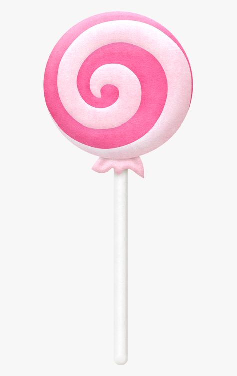 Candy Pictures Image, Lollipop Template Free Printables, Candyland Images, Candy Land Cake Topper Printable, Pink Lollipop Png, Barbie Lollipop, Lollipop Cake Topper, Lollipop Printable, Candyland Clipart