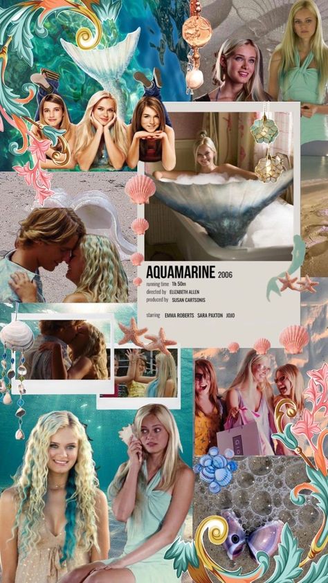 Aquamarine The Movie, Aquamarine Movie Quotes, Aquamarine Movie Wallpaper, Aquamarine Aesthetic Movie, Aquamarine Movie Aesthetic, Aquamarine Room, Mermaid Core Outfits Casual, Mermaid Aesthetic Room, Mermaid Core Room