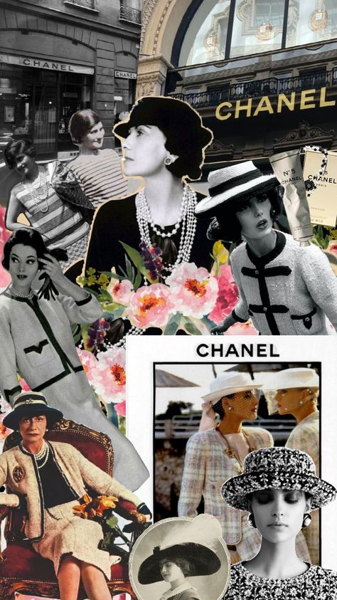 #chanel Huntress Archetype, Coco Chanel Wallpaper, Chanel Wallpaper, Chanel N° 5, Chanel Vintage, Chanel Paris, Vintage Chanel, Coco Chanel, Couture Fashion