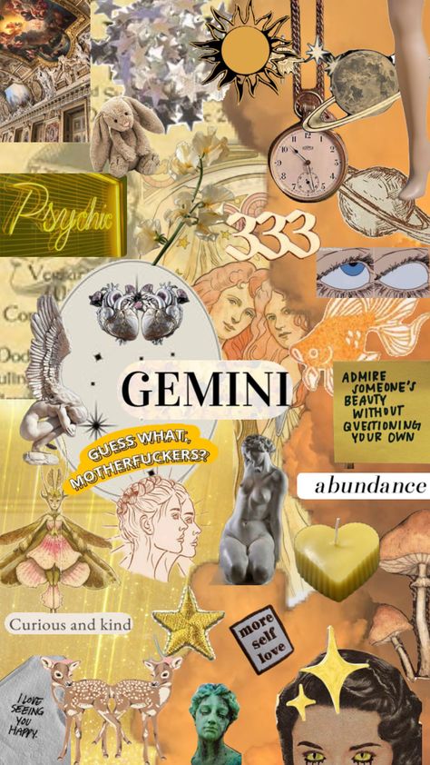 #gemini #geminiaesthetic #geminimoodboard #geminizodiac #geminivibe #geminisun #geminimoon #geminirising Zodiac Wallpaper, Nail Collection, Collection Ideas, Mood Boards, Collage