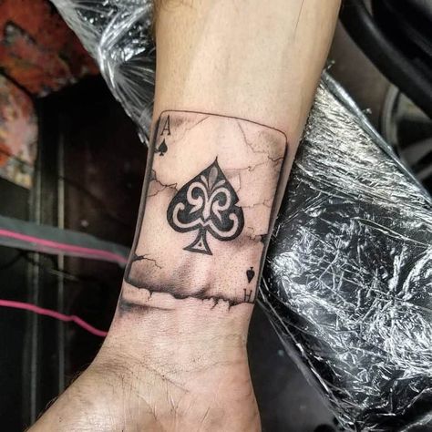 Top 71 Best Ace of Spades Tattoo Ideas - [2020 Inspiration Guide] Ace Spades Design, Playing Card Tattoo Ideas, Spades Tattoo, Ace Of Spades Tattoo, Playing Card Tattoos, Sleeve Inspiration, Cards Tattoo, Spade Tattoo, Ace Tattoo