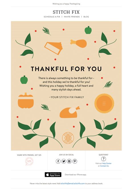 Thanksgiving Email Marketing, Giving Tuesday Email, Thanksgiving Email Design, Email Invites, Thanksgiving Email, Holiday Email Campaigns, Happy Birthday Email, Mailing Design, Marketing Tips And Tricks