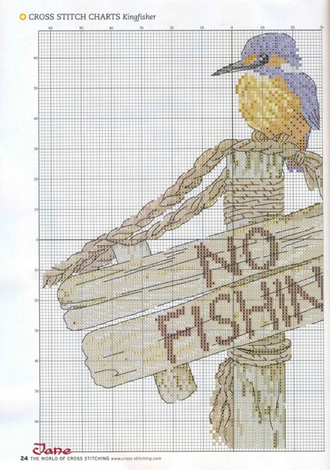 Kingfisher Cross Stitch Sea, The World Of Cross Stitching, Cross Stitch Birds, Cross Stitch Geometric, Cross Stitch Boards, Nature Cross Stitch, Animal Cross Stitch, Needlework Crafts, Cross Stitch Needles