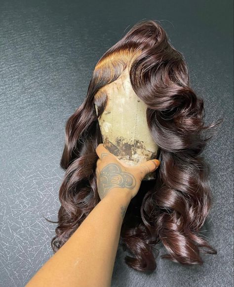 Frontal Wig Hairstyles, Birthday Hairstyles, Chocolate Hair, Dyed Hair Inspiration, Protective Hairstyles Braids, Pretty Hair Color, Girls Hairstyles Braids, Hot Hair Styles, Dope Hairstyles