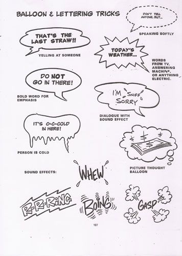 The following extracts are taken from The Big Book of Cartooning written by Bruce Blitz. There are many different types of speech bubb... Types Of Speech, Graphic Novel Layout, Cartoon Speech Bubble, Bubble Drawing, Comic Bubble, Learn Animation, Comic Book Layout, Comic Tutorial, Cartoon Style Drawing