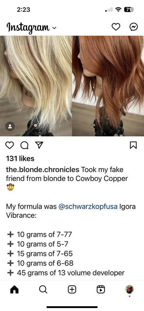 Schwarzkopf Copper Hair Color, Igora Color Formulas, Hair Color Formulas Schwarzkopf, Schwarzkopf Vibrance Formula, Schwarzkopf Hair Color Formulas, Igora Hair Color Formulas, Vibrance Schwarzkopf Formula, Igora Vibrance Toner Formula, Igora Vibrance Formula