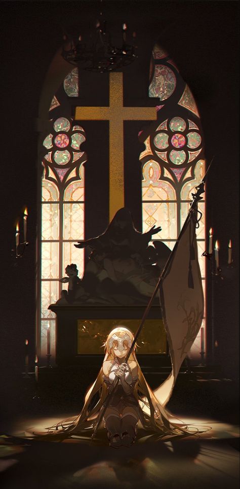 Joan Of Arc Fate, Type Moon Anime, Fate Stay Night Series, Jeanne D'arc, Zero Wallpaper, Fate Servants, Joan Of Arc, Fate Anime Series, Fate Zero