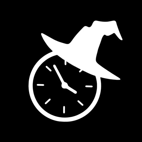 Clock Halloween Icon, Halloween Themed Homescreen, Gothic Iphone Icons, Goth Iphone Icons, Goth App Icons Aesthetic, Halloween Icons For Apps Black, Black Halloween Widgets, Goth Setup, Black Clock Icon