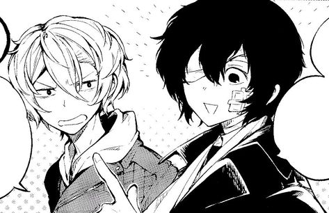 Soukoku Manga, Bsd Manga Panels, Ex Best Friend, Bsd Manga, Dazai And Chuuya, Chuuya X Dazai, Dazai Chuuya, Alpha Wolf, Emoji Art