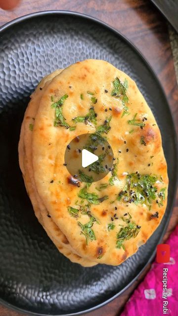 Rubi Recipe's on Instagram: "15 Minutes Butter Naan Without Yeast, Egg & Oven | Easy Butter Naan Recipe | Soft Flatbread.#instareels #trendingnow #trending #trendingreels #viral #snacks #naan #butternaan" Viral Snacks, Naan Without Yeast, Soft Flatbread, Butter Naan Recipe, How To Make Naan, Butter Naan, Naan Recipe, Easy Butter, Flatbread