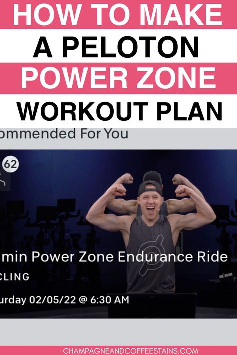 matt wilpers with text that reads how to make a peloton power zone workout plan Peloton Weekly Workout Plan, Peloton Weight Training Plan, Peloton Workout Schedule Beginner, Power Zone Training Peloton, Peloton Beginner Tips, Peloton Bike, Weekly Workout Plans, Treadmill Workouts, Training Schedule