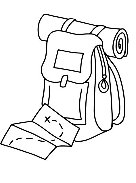 Backpack - Lol Coloring Pages Backpack Illustration, Camper Quilt, Lol Coloring Pages, Lol Coloring, Gucci Backpack, Travel Journal, Quilt Patterns, Coloring Pages, How Are You Feeling