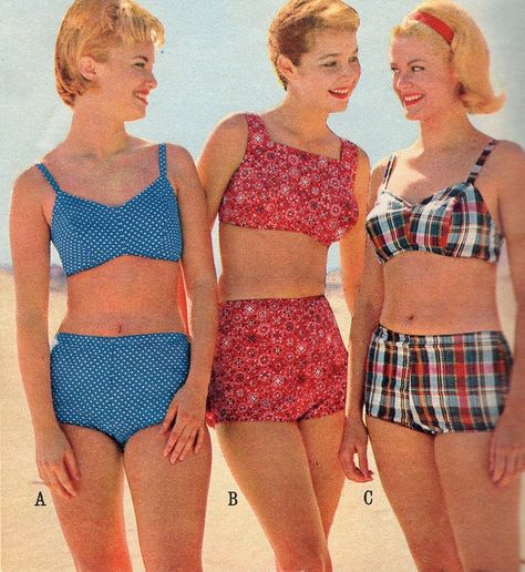 60s 70s Fashion, Vintage Bathing Suits, Vintage Swim, Montgomery Ward, Vintage Swimwear, Vintage Swimsuits, Vintage Magazine, 70s Fashion, Summer Vibes