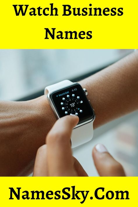 If you want your watch business to be a popular brand among customers, then the first step you need to take is to give it a name. And that too not just any random name, but a meaningful one. However, coming up with such Watch Business Names is not an easy process, which is why we have prepared this blog for helping you out with the naming. @iwcwatches @WeightWatchers_DE @watchtime @birdwatchinghq @nameslist Company Names Ideas, Random Name, Business Company Names, Business Name Ideas, Small Theatre, Names Ideas, New Watch, Name Ideas, Business Company