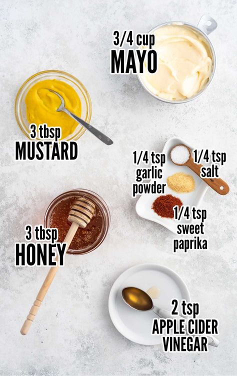 Mcalisters Deli Honey Mustard, Honey Mayo Dressing, How To Make Honey Mustard Sauce, Honey Mustard Mayo Sauce, Sweet Honey Mustard Sauce, Honey Mayo Sauce, How To Make Honey Mustard, Subway Honey Mustard Recipe, Mayo Sauce For Chicken