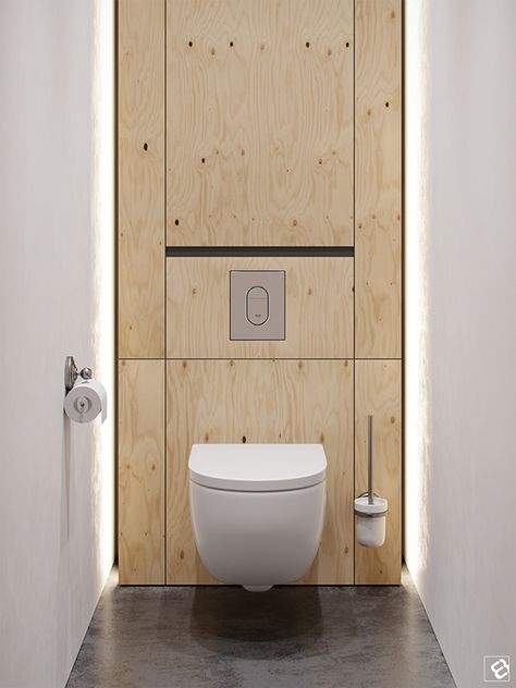 Shed Bathroom, Toilette Design, Plywood Interior, Small Toilet Room, Scandi Interiors, Plywood Walls, Architecture Bathroom, Toilet Room, Small Toilet