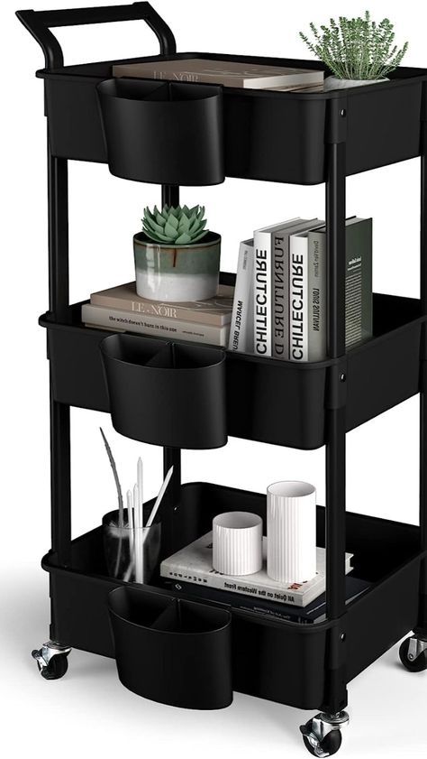 adding a multifunction storage cart in the dorm is a nice way to combine function and decor. here are some nice options from Amazon | 3-Tier Utility Rolling Cart,Mobile Utility Cart with Lockable Caster Wheels,Storage Shelves Organizer Cart Room Pantry, Organization Cart, Rolling Utility Cart, Book Cart, Tool Cart, Rolling Cart, Utility Cart, Caster Wheels, Storage Cart