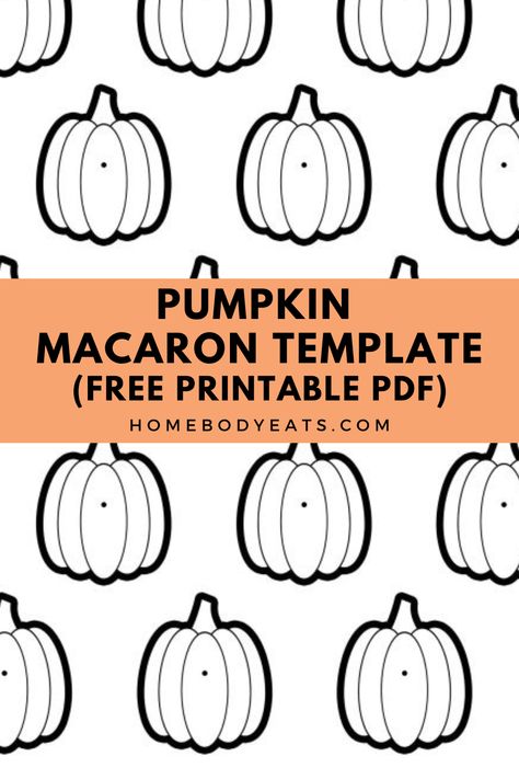 pumpkin macaron piping template. Macaron Piping, Printable Pumpkin Template, Pumpkin Macaron, Fall Macarons, Halloween Macarons, Macaron Template, Pumpkin Template, A Pumpkin, Jack O Lantern