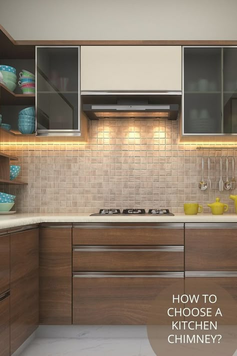 How to choose a chimney for your modular kitchen Modern Kitchen Colours, Kitchen Chimney, Latest Kitchen Designs, Kitchen Sink Design, Kitchen Cupboard Designs, Modular Kitchen Designs, Modern Kitchen Cabinet Design, Modular Kitchen Design, Kitchen Pantry Design