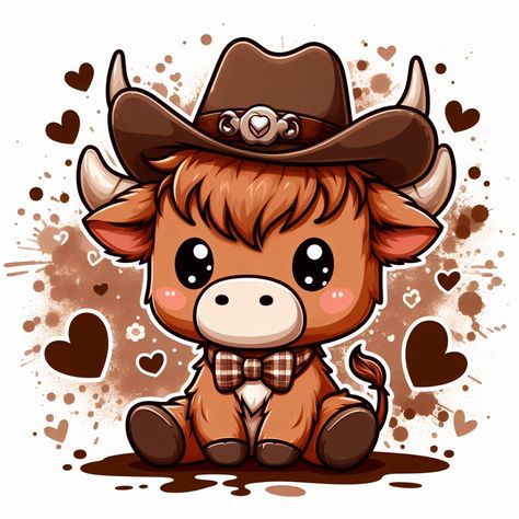 Cow Cartoon Images, Mini Highland Cow, Dolphin Images, Cow Cartoon, Mini Cows, Cow Clipart, Cow Pictures, Farm Cow