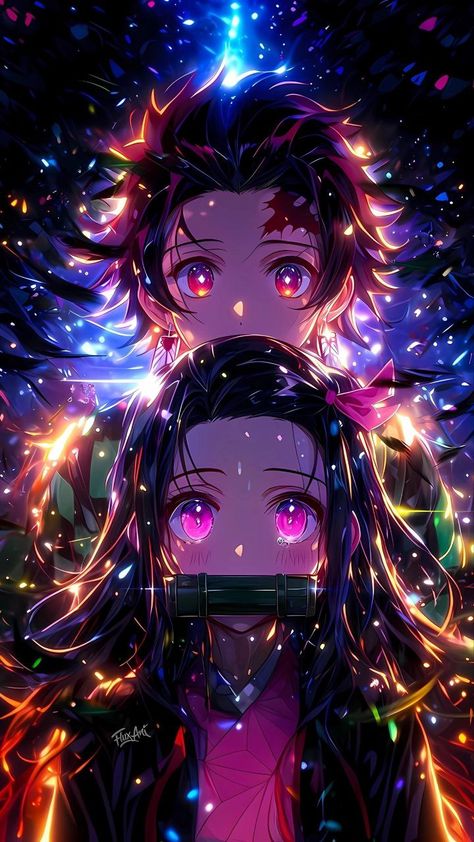 Demonslayer Wallpapers, Demon Slayer Wallpaper Tanjiro, Cute Demon Slayer Wallpaper, Demon Slayer Nezuko Wallpaper, Demon Slayer Wallpaper Nezuko, Nezuko Fanart, Demon Slayer Tanjiro Aesthetic, Nezuko Wallpaper Aesthetic, Nezuko Wallpaper