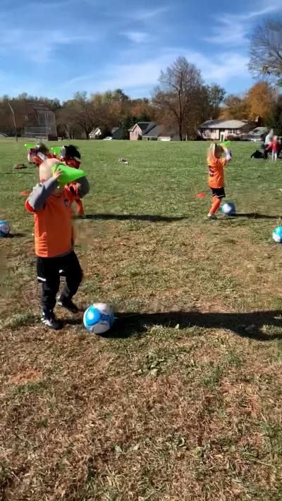 Soccer Fun Games for Kids | Coaching American Soccer Fun Soccer Drills For U8, U6 Soccer Drills For Kids, Soccer Activities For Kids, U6 Soccer Drills, U8 Soccer Drills, Kids Soccer Team, Coaching Kids Soccer, Soccer Practice Plans, Fun Soccer Drills